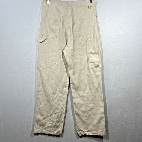 No Boundaries Mens 28X31 Double Knee Wide Leg Carpenter Baggy Y2K 90s - Picture 2 of 6